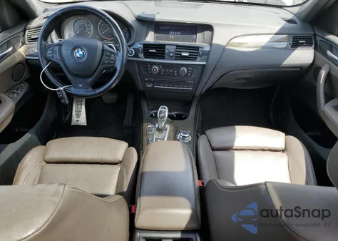 2012 BMW X3 xDrive35I z USA, uszkodzony, nr VIN 5UXWX7C58CL735722